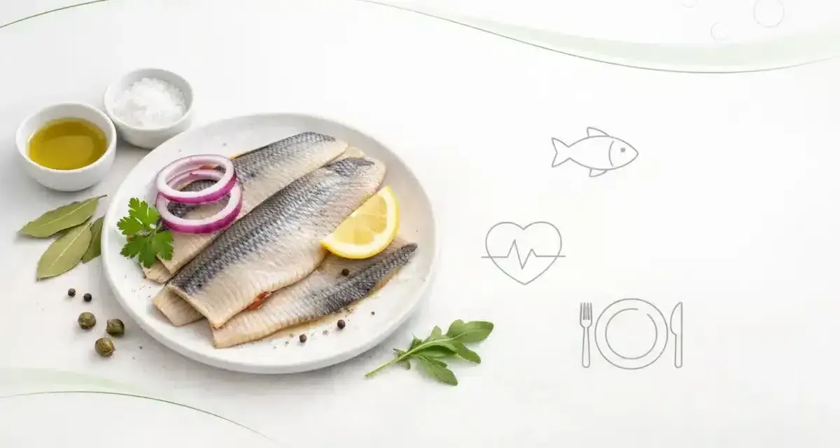 Filety śledziowe z cytryną i cebulą. Czy śledź jest zdrowy? Tak, to bogactwo kwasów omega-3 i witamin.