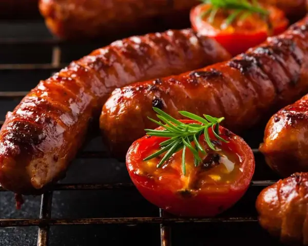 Jaką temperaturę grillować kiełbasę, aby uniknąć niedopieczenia?
