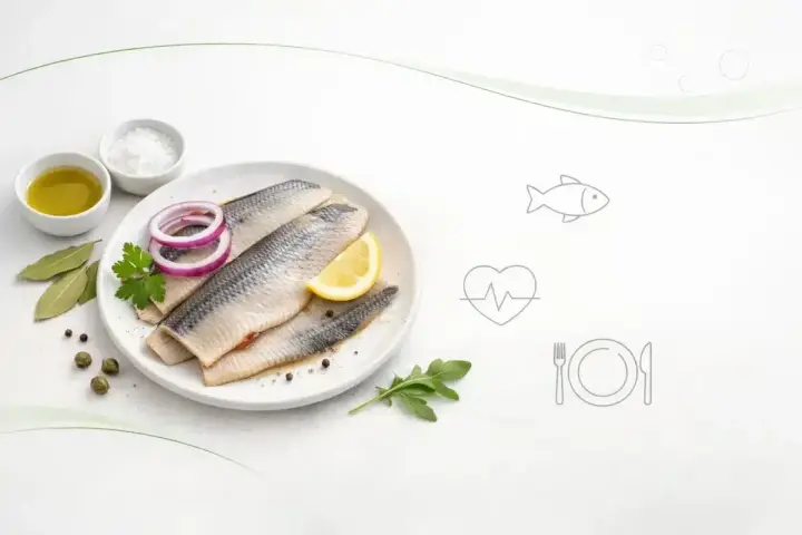 Filety śledziowe z cytryną i cebulą. Czy śledź jest zdrowy? Tak, to bogactwo kwasów omega-3 i witamin.